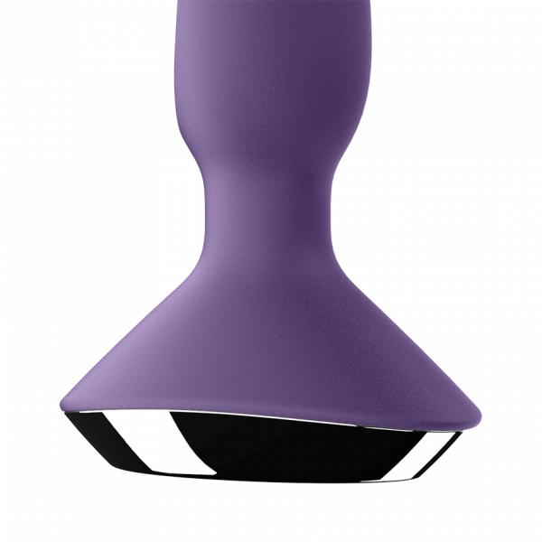 Satisfyer Plug-ilicious 1 Connect App Vibrator, Purple, 13,5 cm