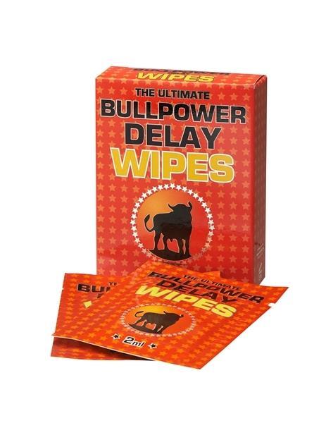 Cobeco The Ultimate Bull Power Delay Wipes, 2ml (0,1 oz), 6 Sachets