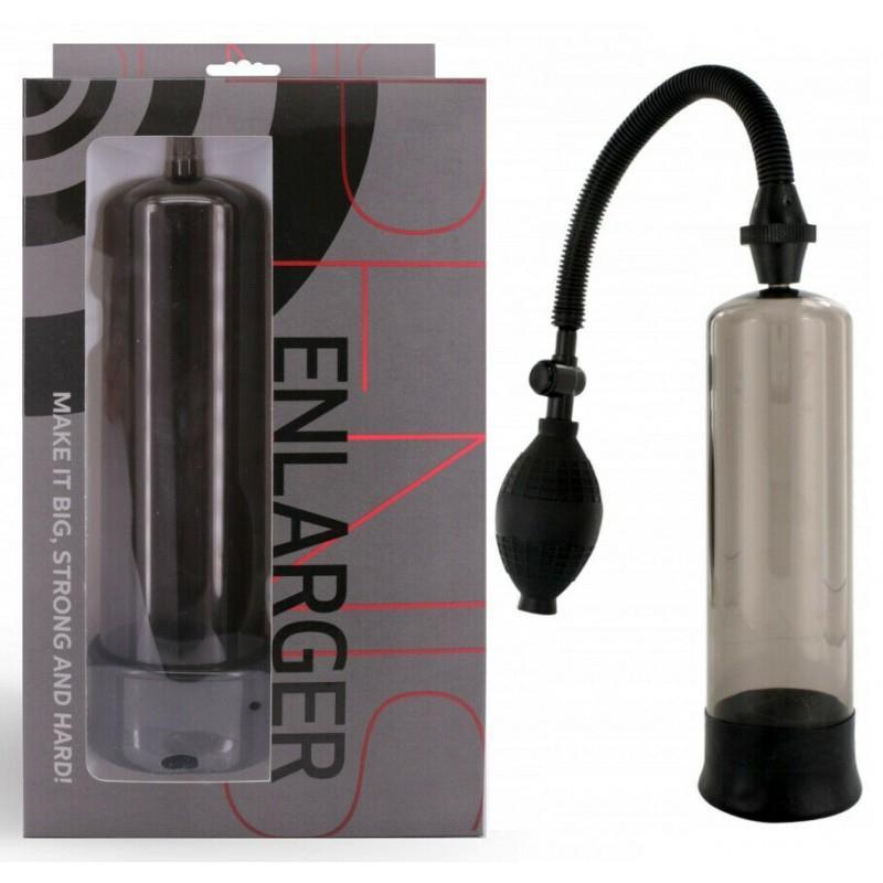 Penis Enlarger Developer Pump with long gauge, 20,5cm, Black