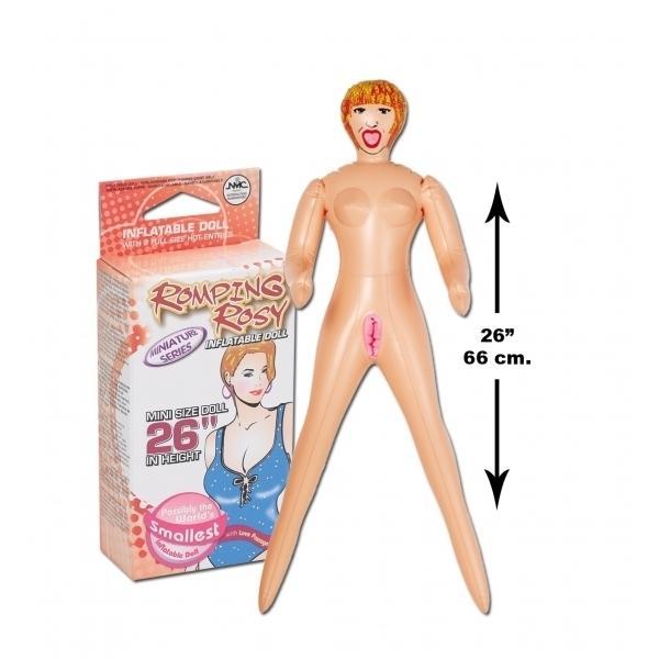 Romping Rosy, Inflatable Mini Size Doll, Vinyl, Flesh, 66 cm