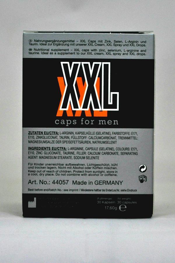 HOT XXL CAPS - 30 caps, 30 pcs.