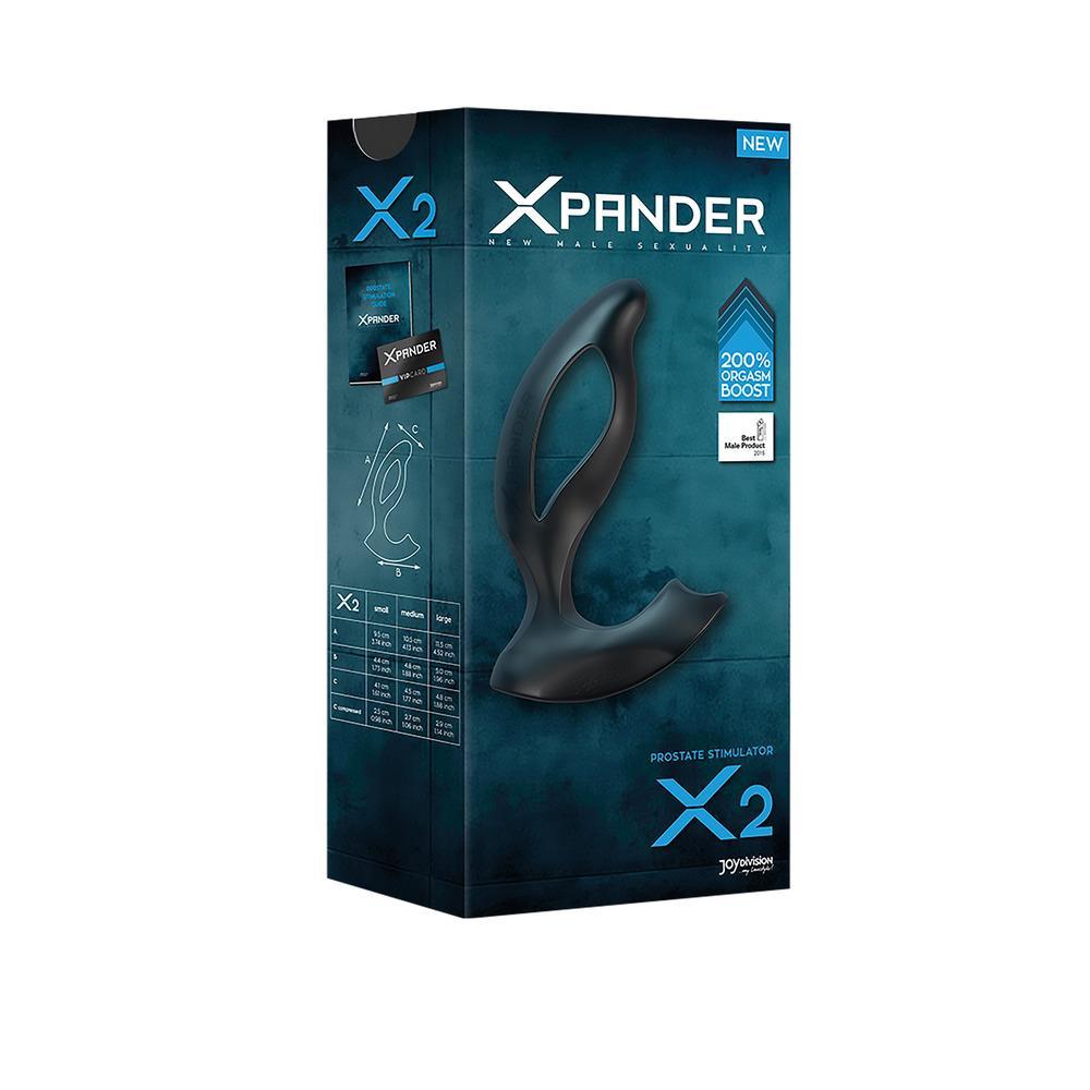 XPANDER X2 Small, Prostate Stimulator, Black