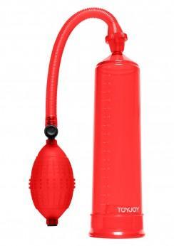 TOYJOY Manpower Power Pump, Red, 20 cm