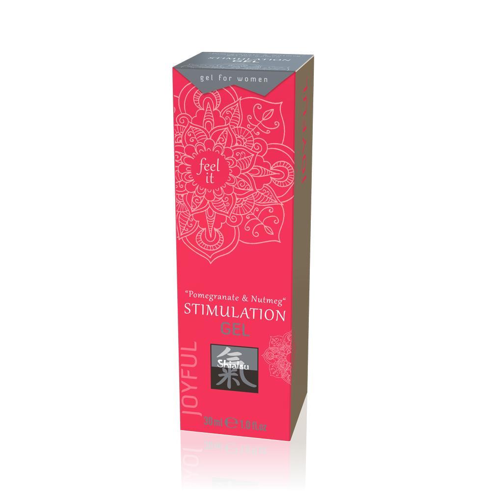 SHIATSU, Stimulation Gel - Pomegranate & Nutmeg, 30ml /1.0fl.oz