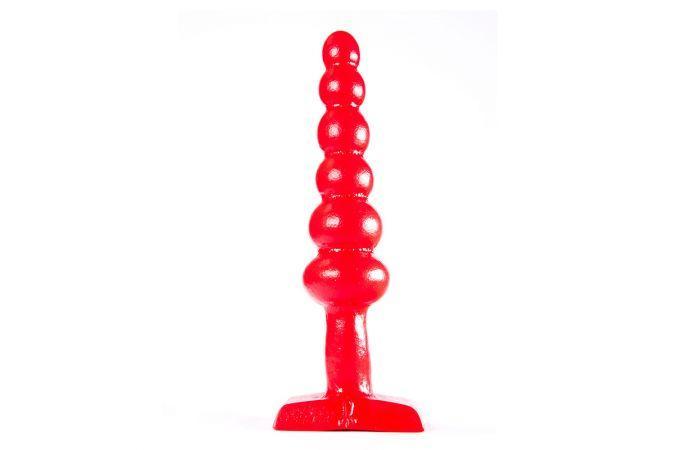 ZIZI XXX Tease Butt Plug, 17 cm, Red