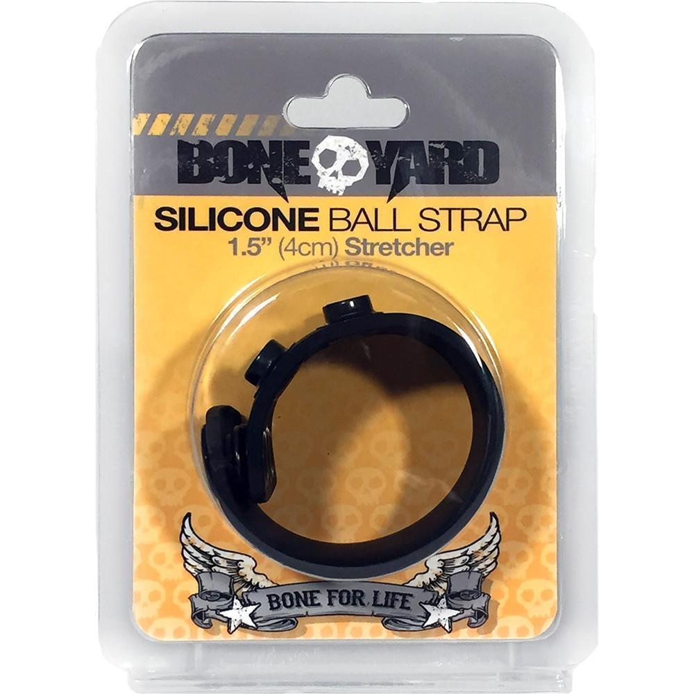 Boneyard Silicone Ball Strap, Black, ¯ 40 mm