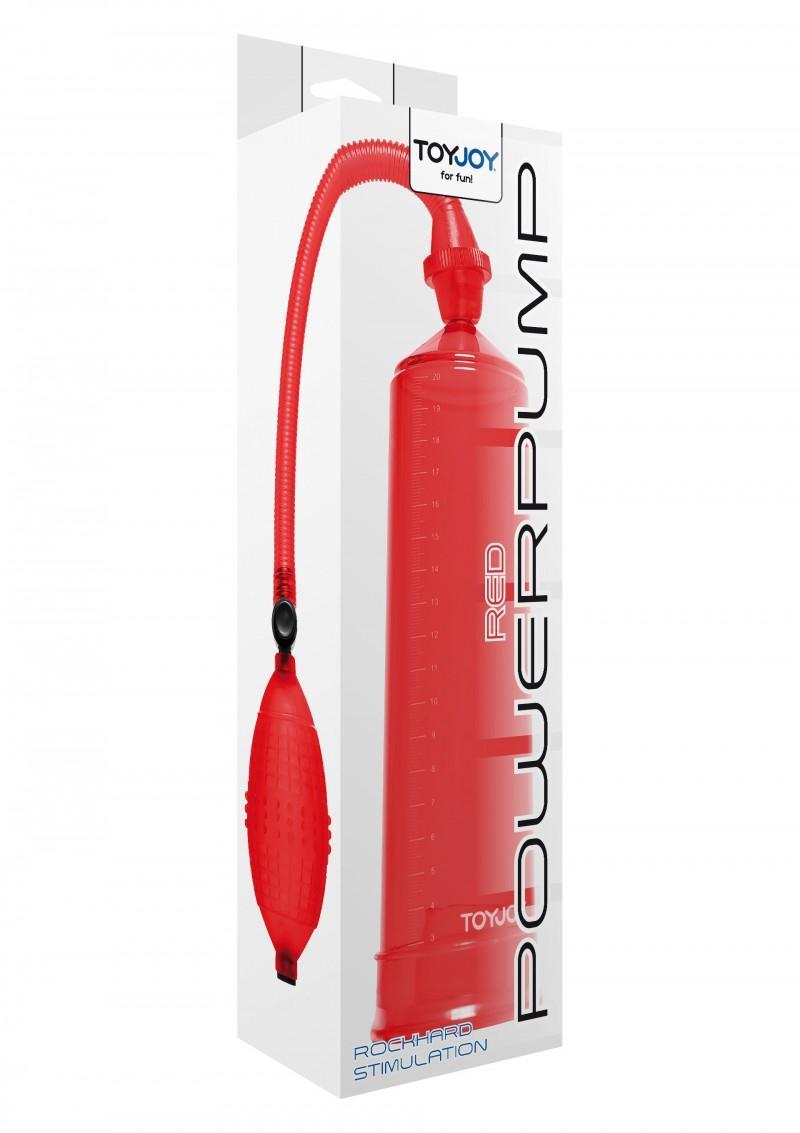 TOYJOY Manpower Power Pump, Red, 20 cm