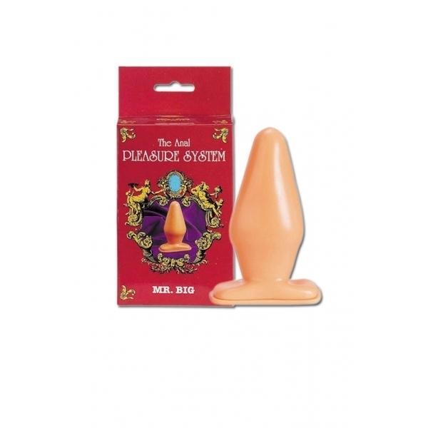 The Anal Pleasure System - Mr. Big Anal Plug, Flesh, 14 cm