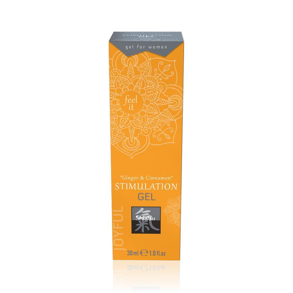 SHIATSU, Stimulation Gel - Ginger & Cinnamon, 30ml /1.0fl.oz