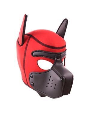 RUDERIDER NEOPRENE PUPPY HOODS RED/BLACK, L size