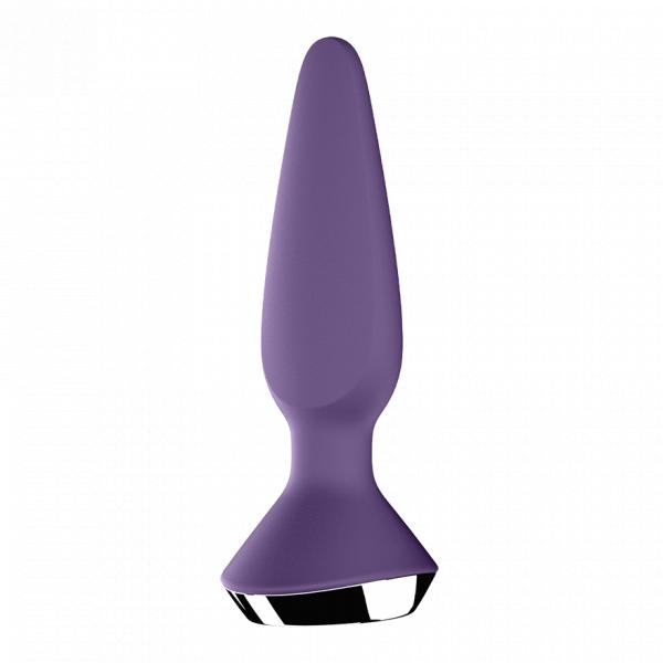 Satisfyer Plug-ilicious 1 Connect App Vibrator, Purple, 13,5 cm