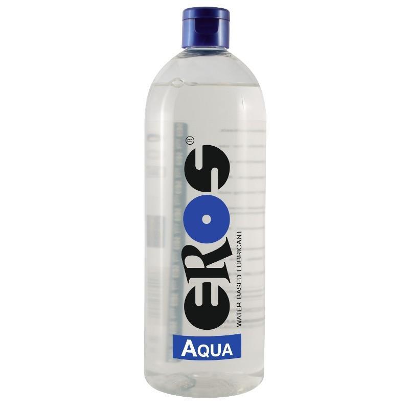 Megasol EROS AQUA Water Based Lubricant, 1000 ml (34 fl.oz.)