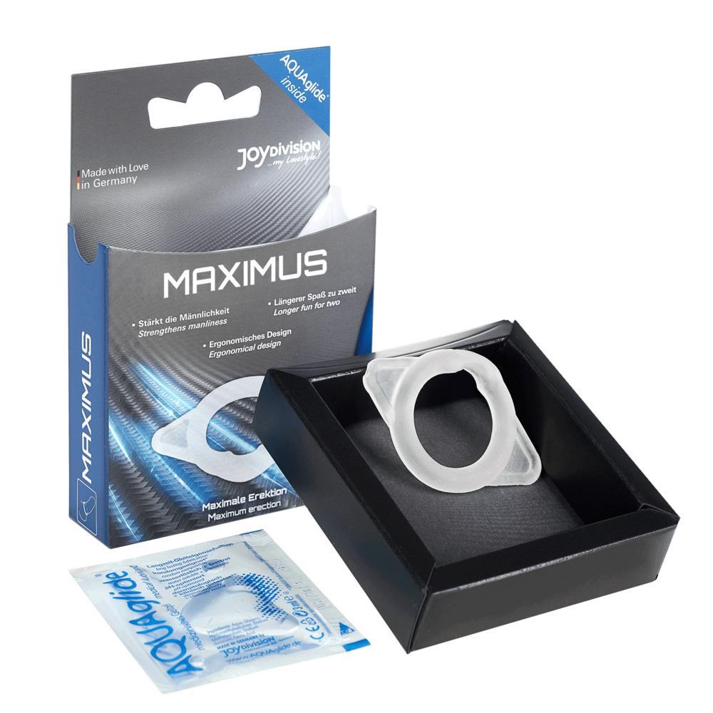 MAXIMUS Cockring, Clear, XS