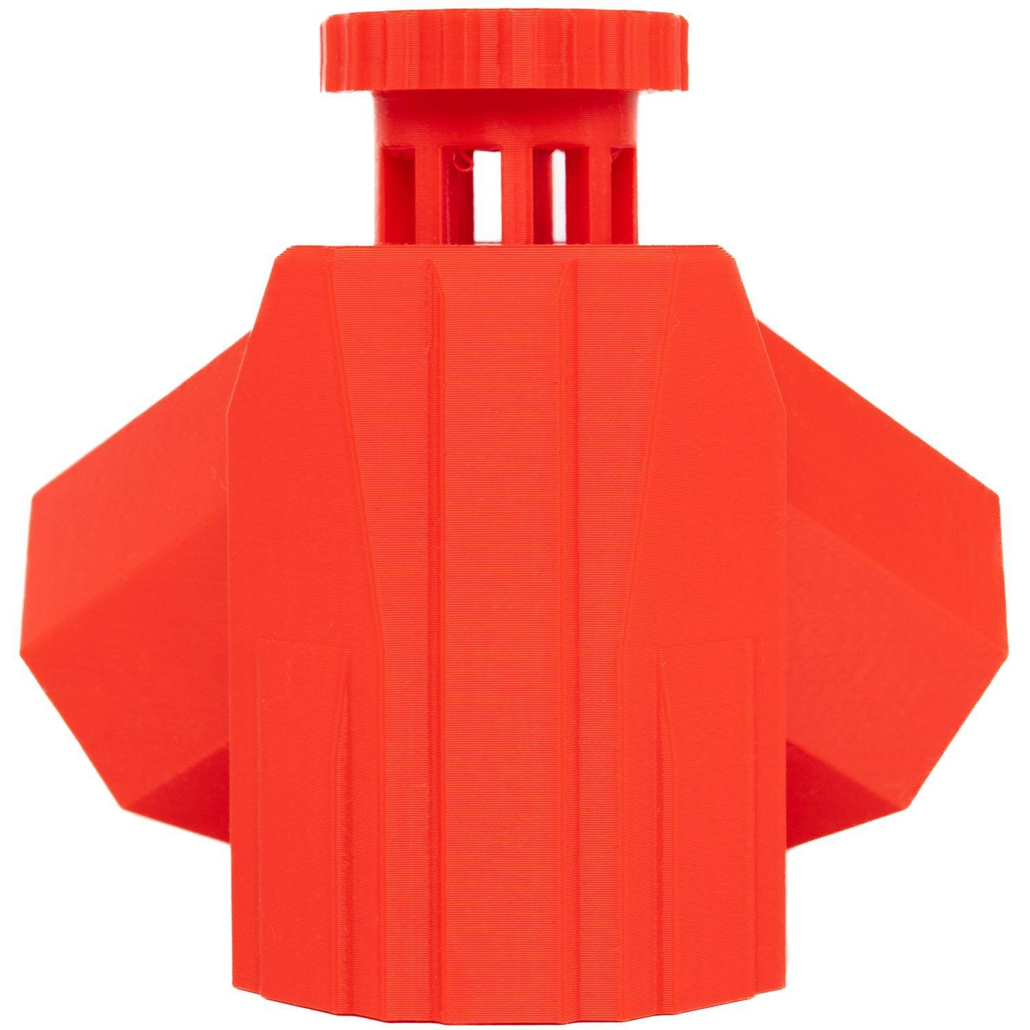 XTRM Gas Mask Y-Hose Splitter, red