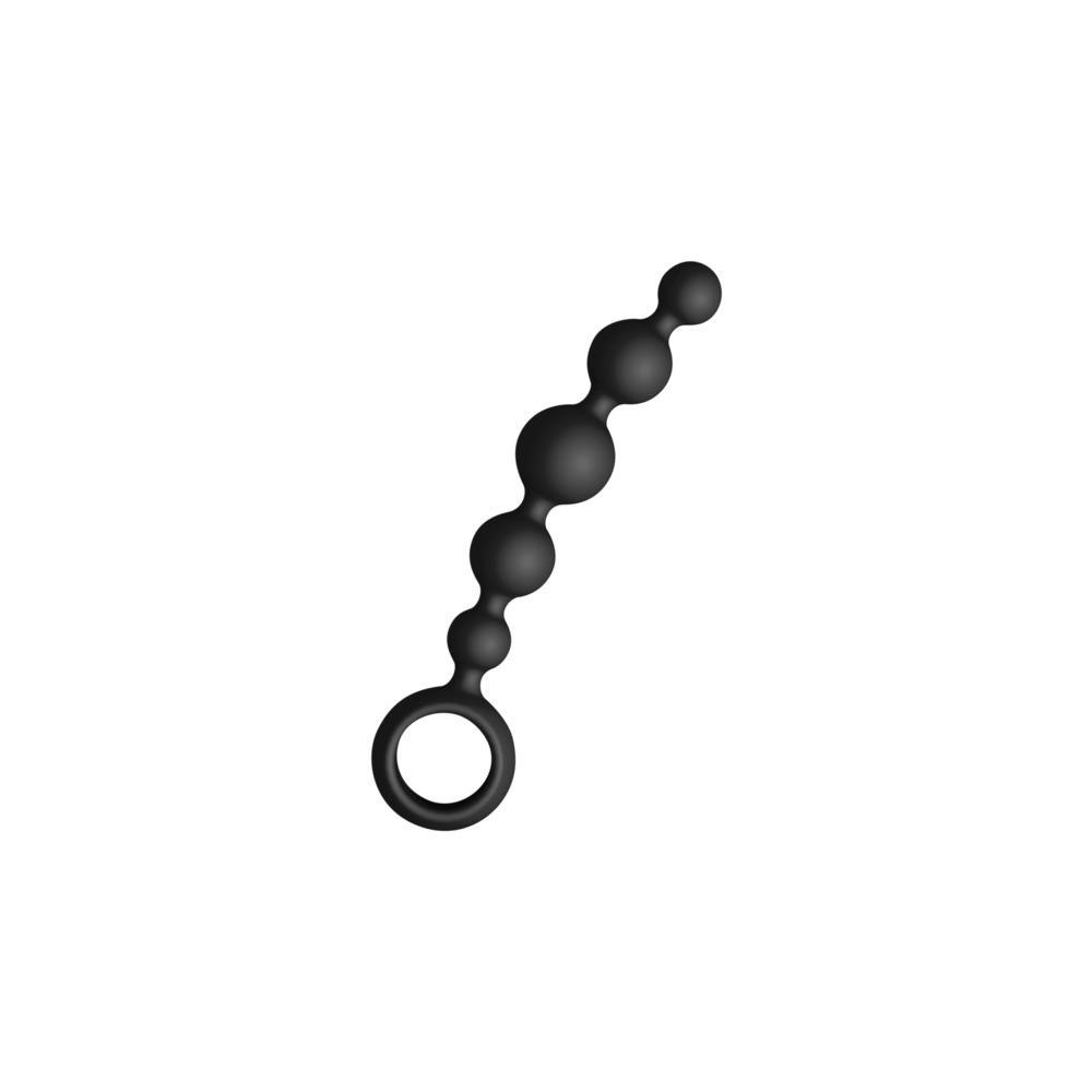 Joyballs Anal Wave Short Anal Beads, Black, 17,5 cm