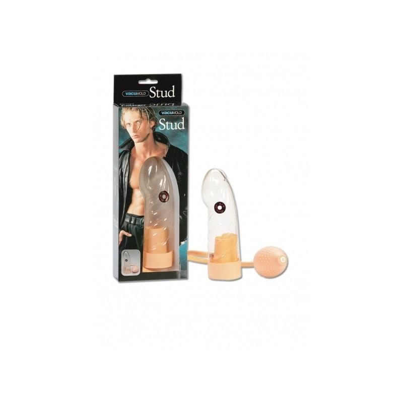 Vacumold Stud Penis Shape Developer Pump, Flesh