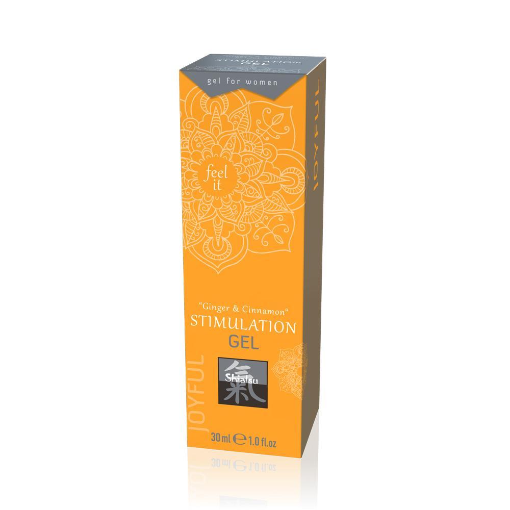 SHIATSU, Stimulation Gel - Ginger & Cinnamon, 30ml /1.0fl.oz