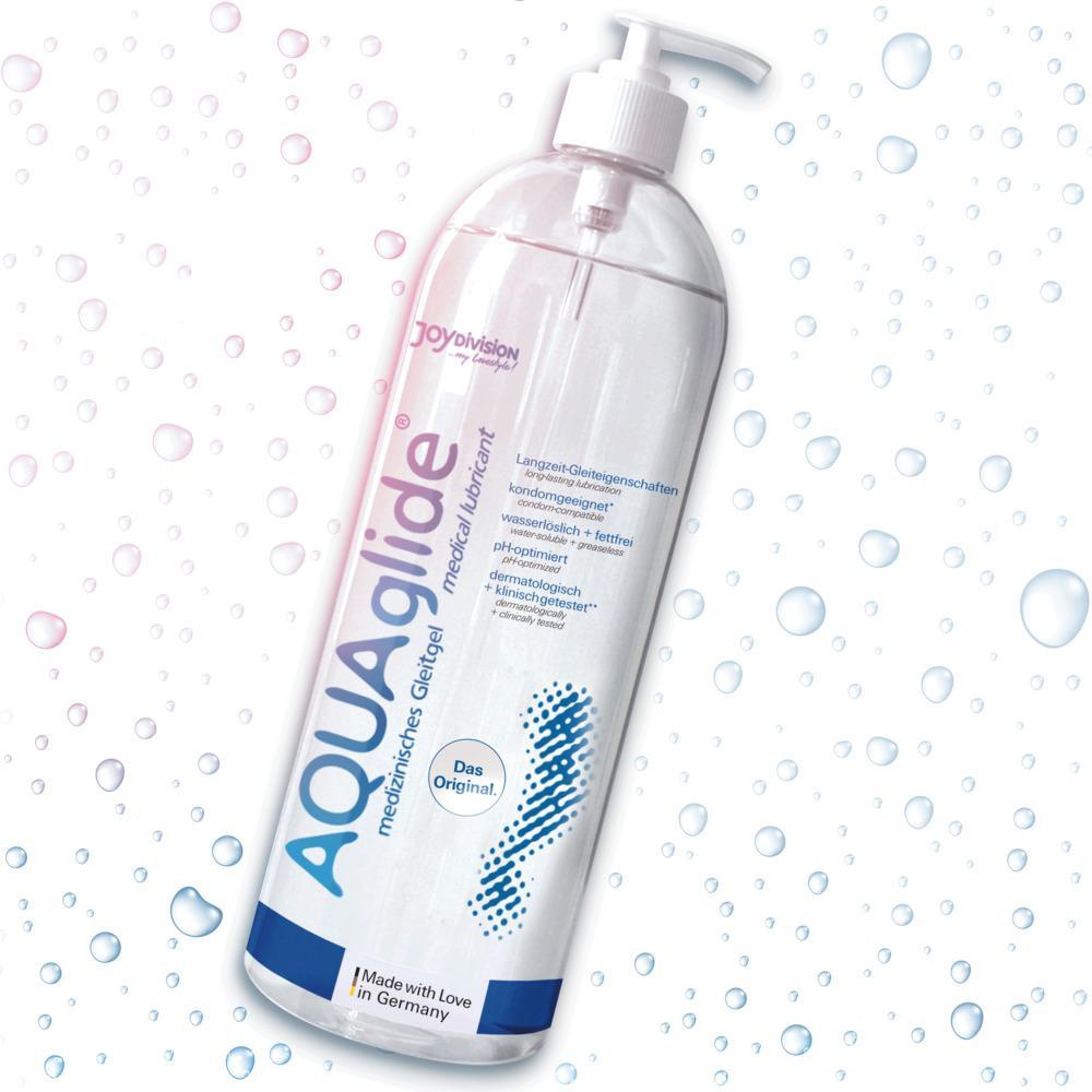 JoyDivision AQUAglide Lubricant, Waterbased, 1000 ml