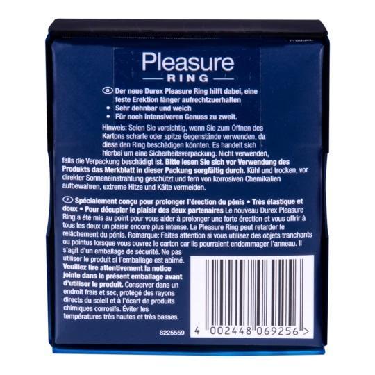 Durex Pleasure Ring, Cockring, Clear