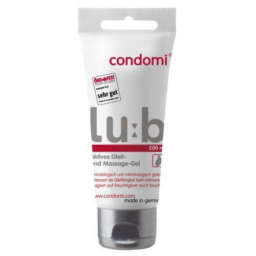 condomi Lu:b Tube, water-based, 200 ml