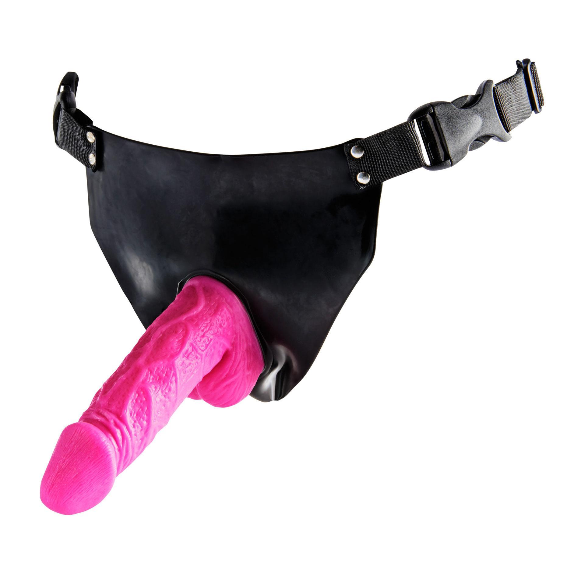 TOYJOY Classics Powergirl Vibrating Strap-On, Pink, 15 cm