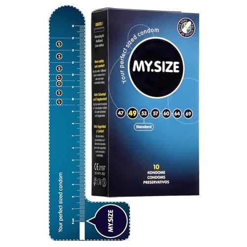 MY.SIZE Condoms, Diameter 49 mm, 10 pcs