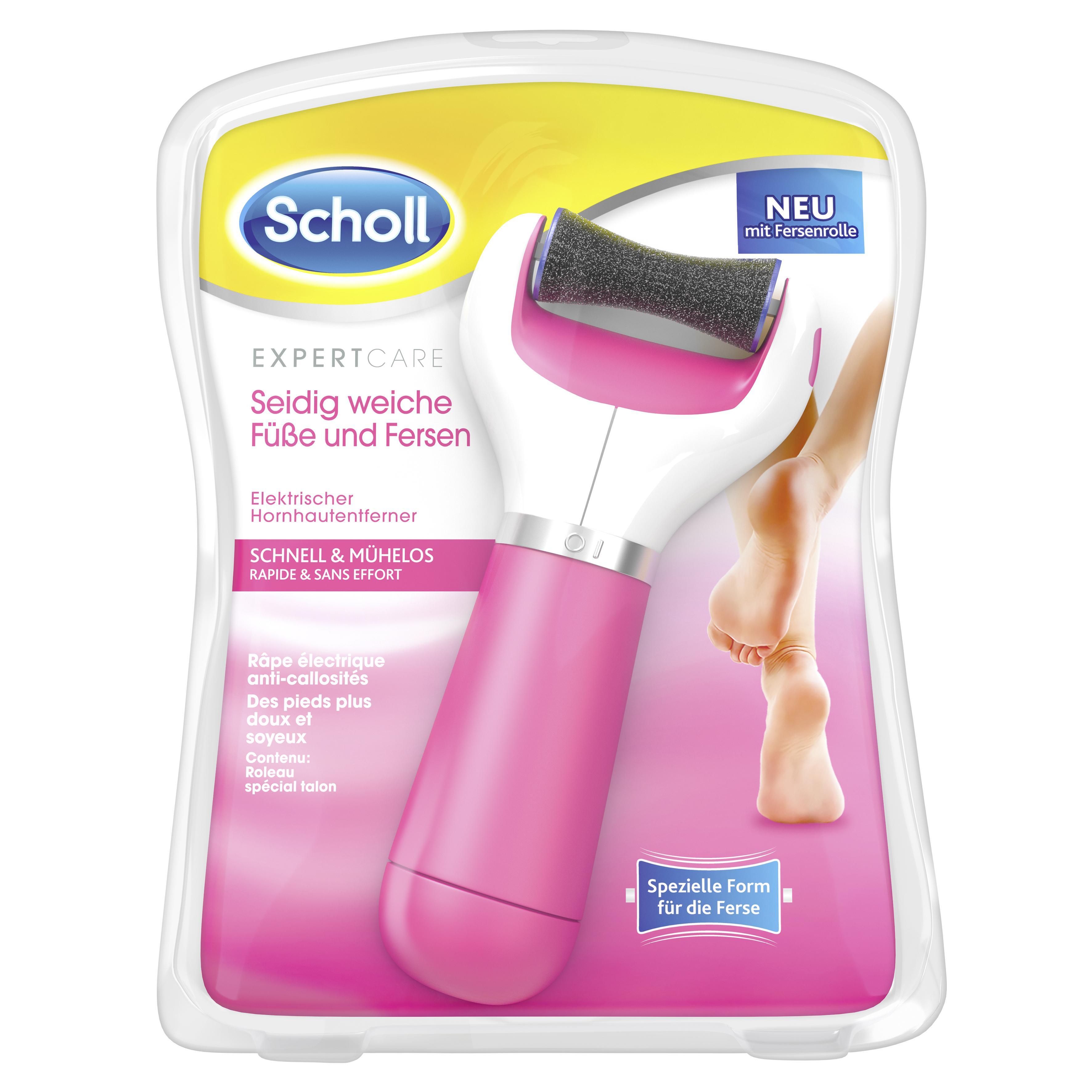 Scholl elektrischer Hornhautentferner Pink