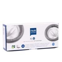 FAIR SQUARED XL Condoms, Vegan & Fair Trade, 20,5 cm, 100 pcs