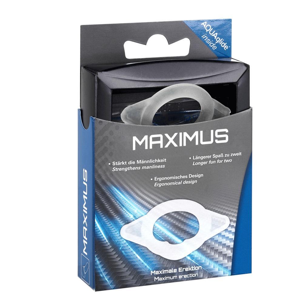 MAXIMUS Cockring, Clear, XS