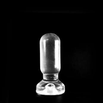 ZIZI XXX Shallow Butt Plug, 14 cm, Clear