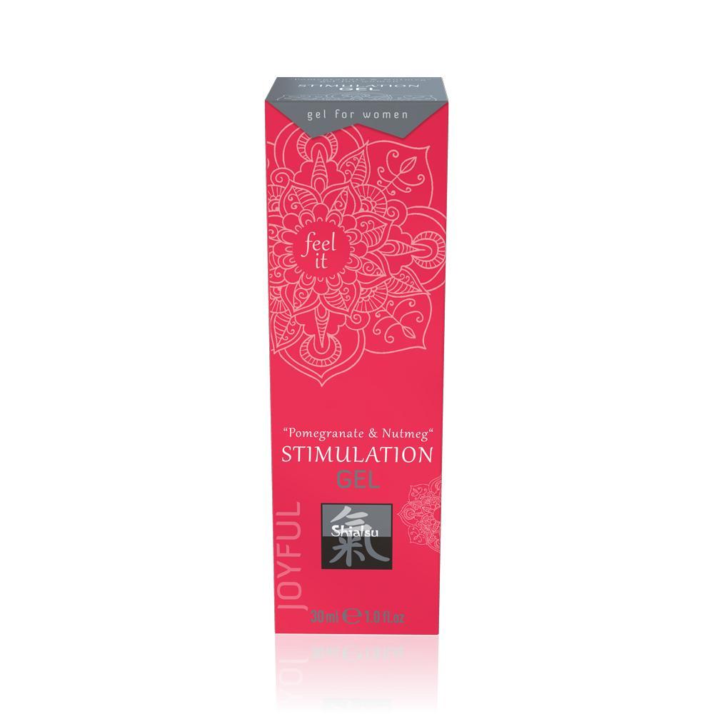 SHIATSU, Stimulation Gel - Pomegranate & Nutmeg, 30ml /1.0fl.oz