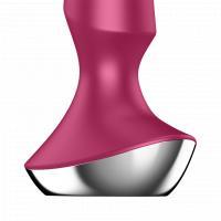 Satisfyer Plug-ilicious 2 Connect App Vibrator, Berry, 12,5 cm