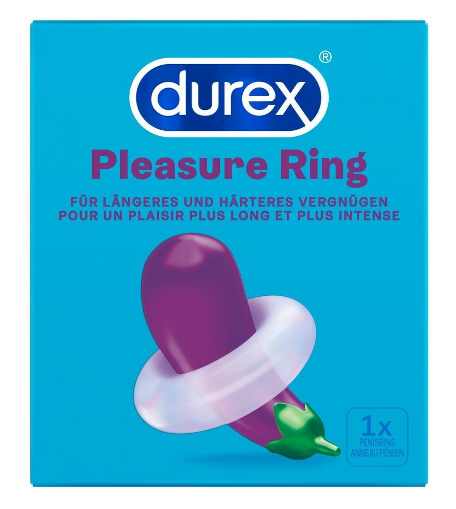 Durex Pleasure Ring, Cockring, Clear