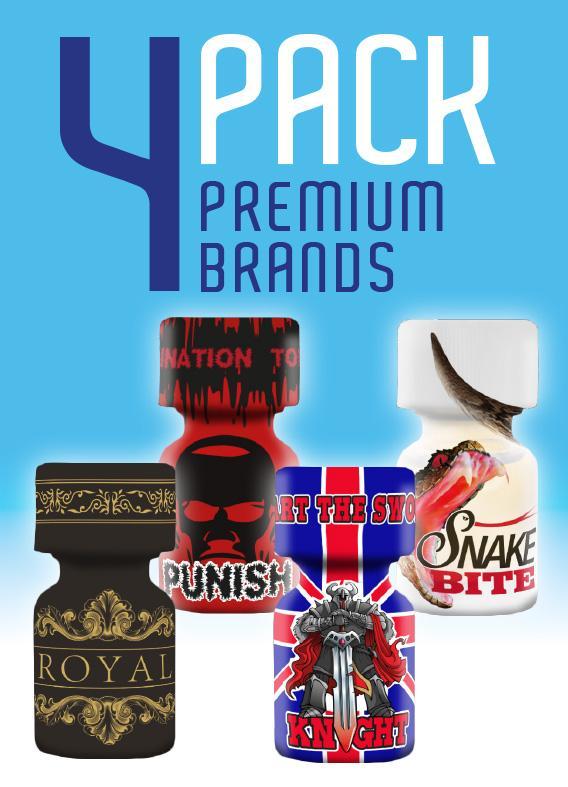 Premium Brands - 4 Pack