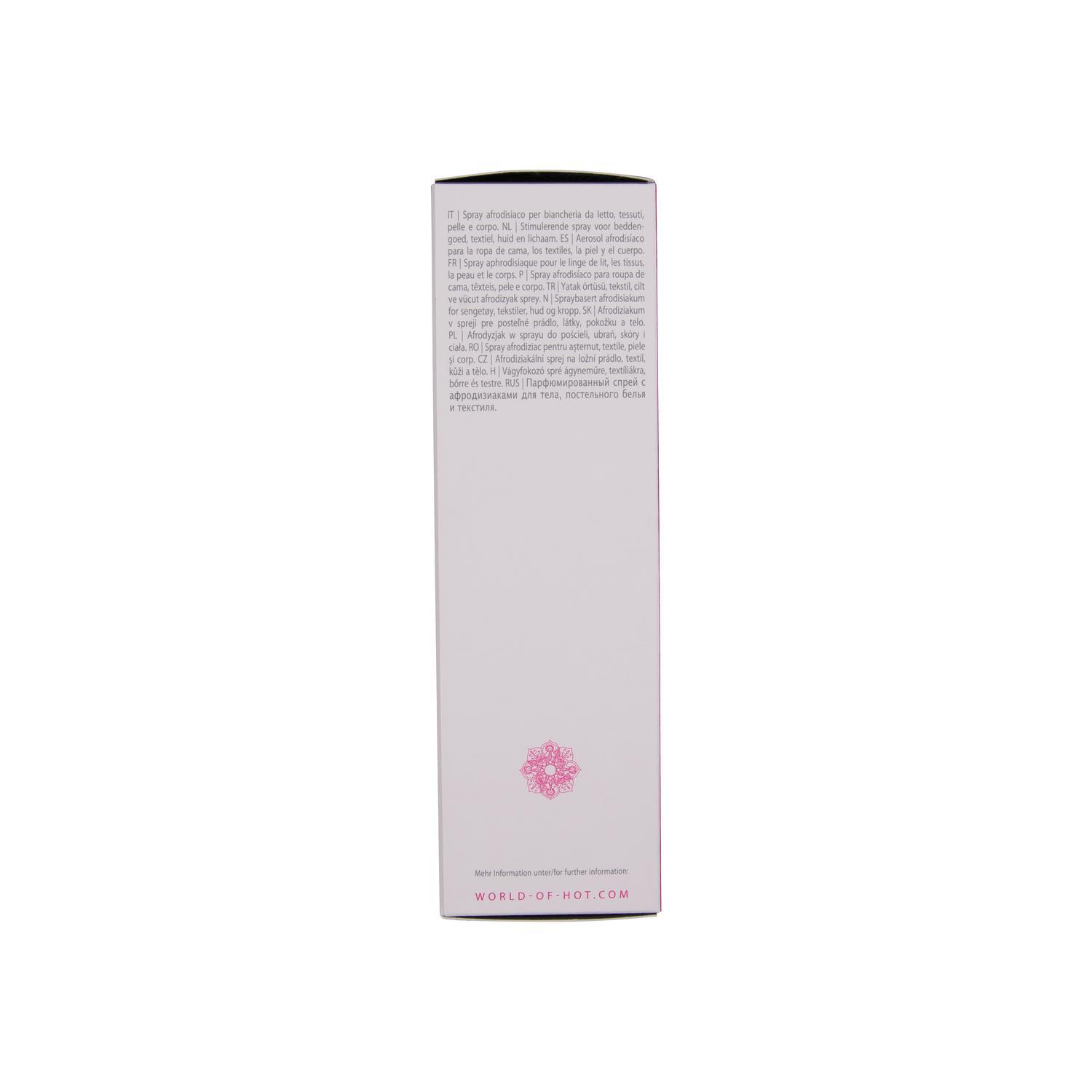 Shiatsu BED & BODY SPRAY Women Spray to attract men Cherry & white Lotus, 100ml /3.4fl.oz